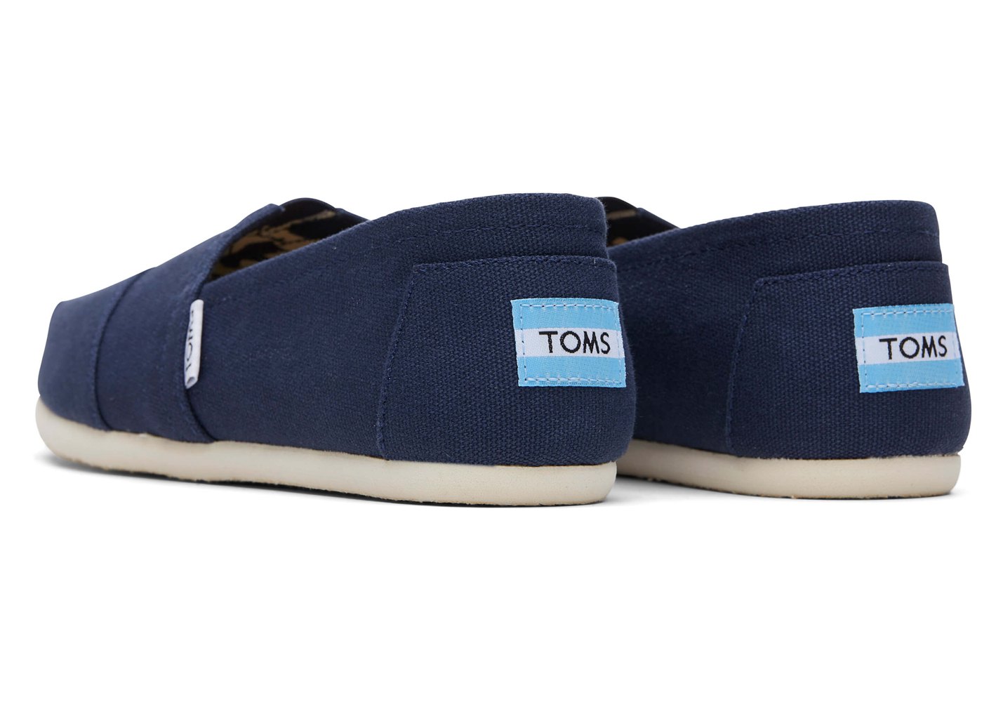 Toms Espadryle Damskie Granatowe - Alpargata Płócienne - 73AKVGSLR